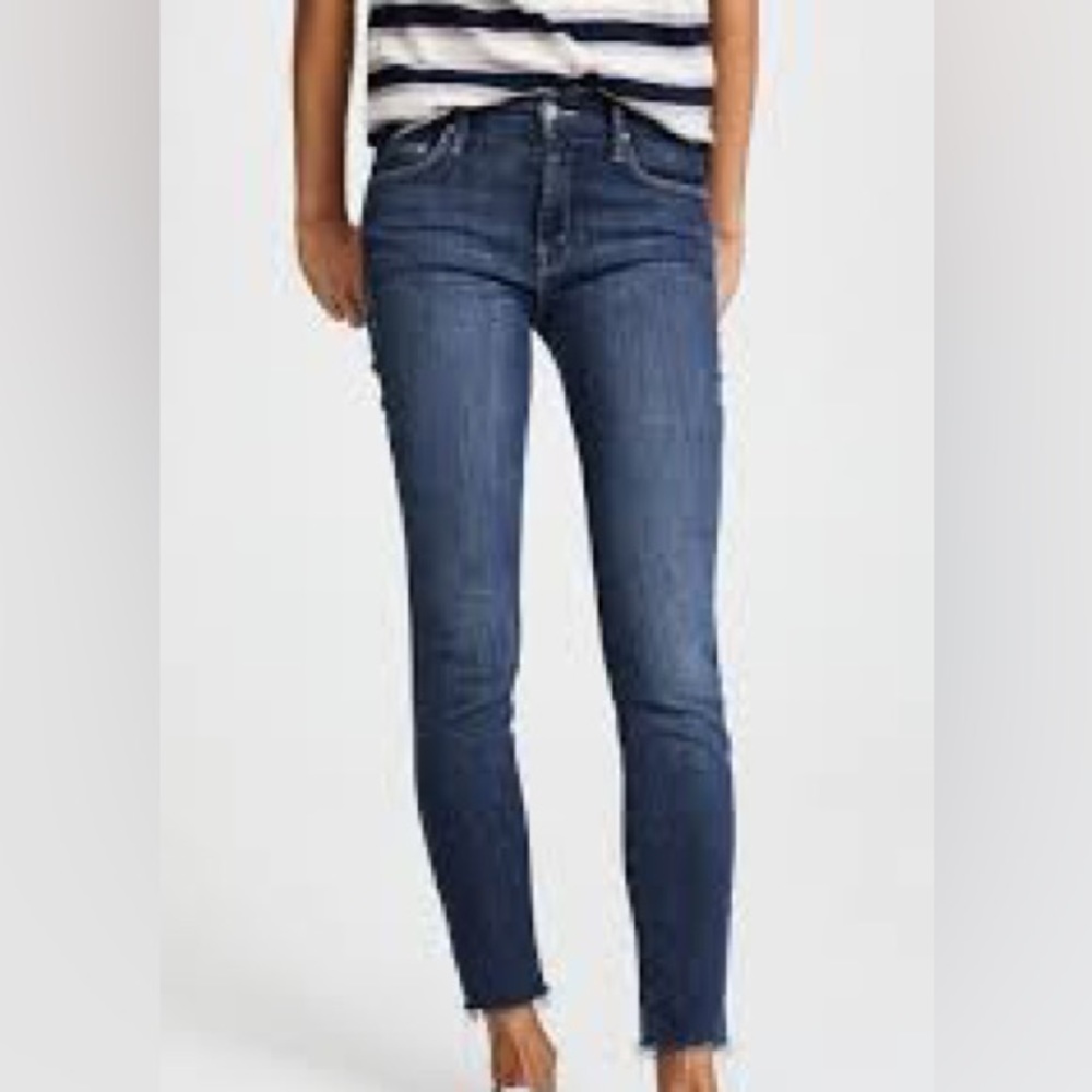 Mother denim - Looker Ankle Fray in Girl Crush size 28